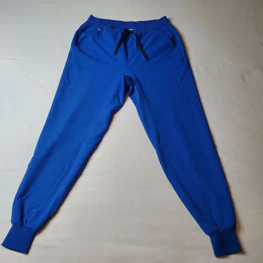 Figs Men's Size M Tansen Jogger Slim-Fit Scrub Pants Blue MXXSW2004S
